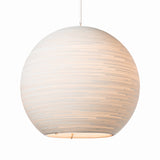 Sun Scraplights Pendant, Finish: White, Size: Small