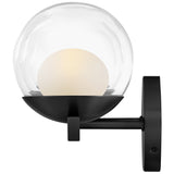 Sunni Vanity Light 3 Ligths Black By Hinkley - Side View2