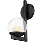 Sunni Wall Sconce Black By Hinkley - Side View1