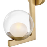 Sunni Wall Sconce Lacquered Brass By Hinkley - Detailed View