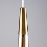 Sunnyvale LED Pendant Brushed Brass By Artcraft Detailed View