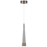Sunnyvale LED Pendant Pearl Black Smoke By Artcraft