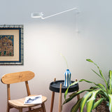 Super O Battery Wall Task Light By Zafferano - Lifestyle View