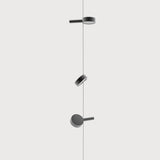 Super O Suspended Floor Lamp 3 Light Black By Zafferano