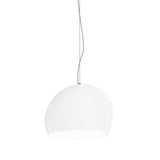 Surface Pendant Light by Vistosi, Finis: Satin Nickel, Color: White White, ,| Casa Di Luce Lighting