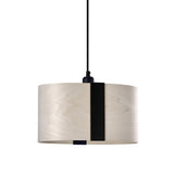 Sushi Suspension By LZF, Finish: Matte Black, Color: Ivory White