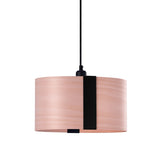 Sushi Suspension By LZF, Finish: Matte Black, Color: Pale Rose