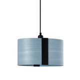 Sushi Suspension By LZF, Finish: Matte Black, Color: Sea Blue