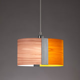 Sushi Suspension By LZF, Finish: Matte Nickel, Color: Pale Rose Yellow