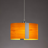 Sushi Suspension By LZF, Finish: Matte Nickel, Color: Yellow