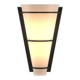 Suspended Half Cone Wall Sconce in Black by Hubbardton Forge
