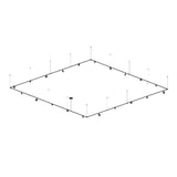 Suspenders 12 12 Path Square W Precise Power Precise Satin Black By Sonneman