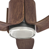 Sven 54” LED Smart Fan Matte Black By Hinkley - Detailed View3