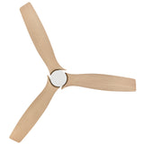 Sven 54” LED Smart Fan Matte White By Hinkley - Down View1