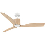 Sven 54” LED Smart Fan Matte White By Hinkley - Side View3