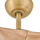 Swell 80” Smart Fan Heritage Brass By Hinkley - Detailed View3