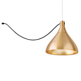 Swell String Medium Pendant Medium Brass Brass By Pablo