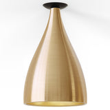 Swell XL Flush Mount Narrow Brass Brass By Pablo