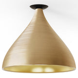 Swell XL Flush Mount Regular Brass Brass By Pablo