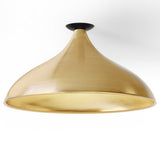 Swell XL Flush Mount Wide Brass Brass By Pablo
