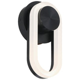 Swing Outdoor Wall Sconce 14 Inch By Eurofase - Side View