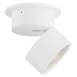 Swinger Adjustable Flush Mount Medium White By Maxim Lighitng