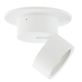 Swinger Adjustable Flush Mount Small White By Maxim Lighitng