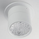Swinger Mini Adjustable Flush Mount Medium White By Maxim Lighting - Front View1