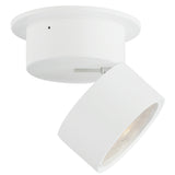 Swinger Mini Adjustable Flush Mount Medium White By Maxim Lighting