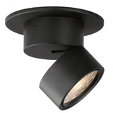Swinger Mini Adjustable Flush Mount Small Black By Maxim Lighting