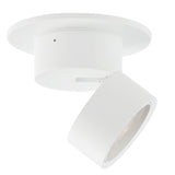 Swinger Mini Adjustable Flush Mount Small White By Maxim Lighting
