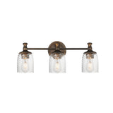Swirl Bath Vanity Light Antique Bronze by Maxim Lighting