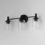 Swirl Bath Vanity Light Black by Maxim Lighting