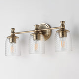 Swirl Bath Vanity Light Satin Champagne by Maxim Lighting