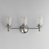 Swirl Bath Vanity Light Satin Nickel by Maxim Lighting
