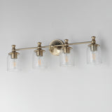 Swirl Bath Vanity Light Satin Champagne by Maxim Lighting