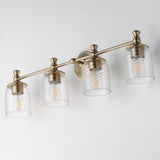 Swirl Bath Vanity Light Satin Champagne by Maxim Lighting