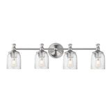 Swirl Bath Vanity Light Satin Nickel by Maxim Lighting