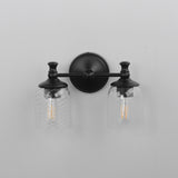 Swirl Wall Sconce Vanity Light Black by Maxim Lighting