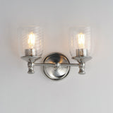 Swirl Wall Sconce Vanity Light Satin Nickel by Maxim Lighting