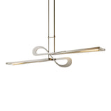 Switchback LED Linear Suspension - Dark Smoke-Hubbardton Forge