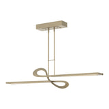 Switchback LED Linear Suspension - Soft Gold-Hubbardton Forge