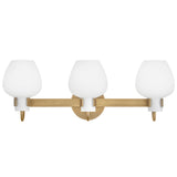 Sylvie Vanity Light 3 Lights Heritage Brass By Hinkley - Front View1