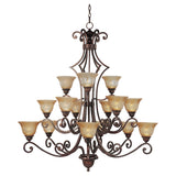 Symphony Multi-Tier Chandelier by Maxim Lighting
