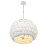 Talia 20.5'' Matte White Chandelier by Crystorama