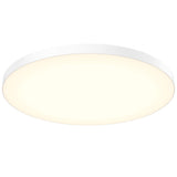 TLFM12 CC 12 Fusion Flush Mount Medium White By DALS