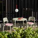 Toní Bistro Set - Desert, on a gravel terrace