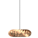 TR5 Pendant Light Brushed Aluminium Copper Medium By Tom Rossau