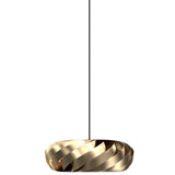 TR5 Pendant Light Brushed Aluminium Gold By Tom Rossau