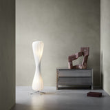 TR7 Floor Lamp Small Plastic White Tom Rossau Lifestyle View1